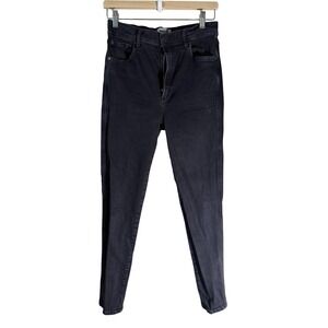 AGOLDE Nico High Rise Slim Fit Jeans Faded Black Size 28 A051-2088